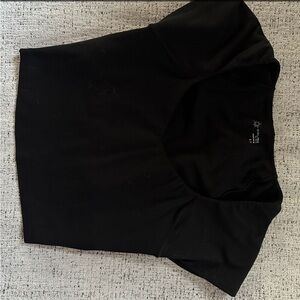 Aerie Black Crop Top